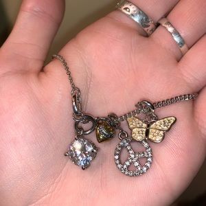 Juicy Couture charm necklace